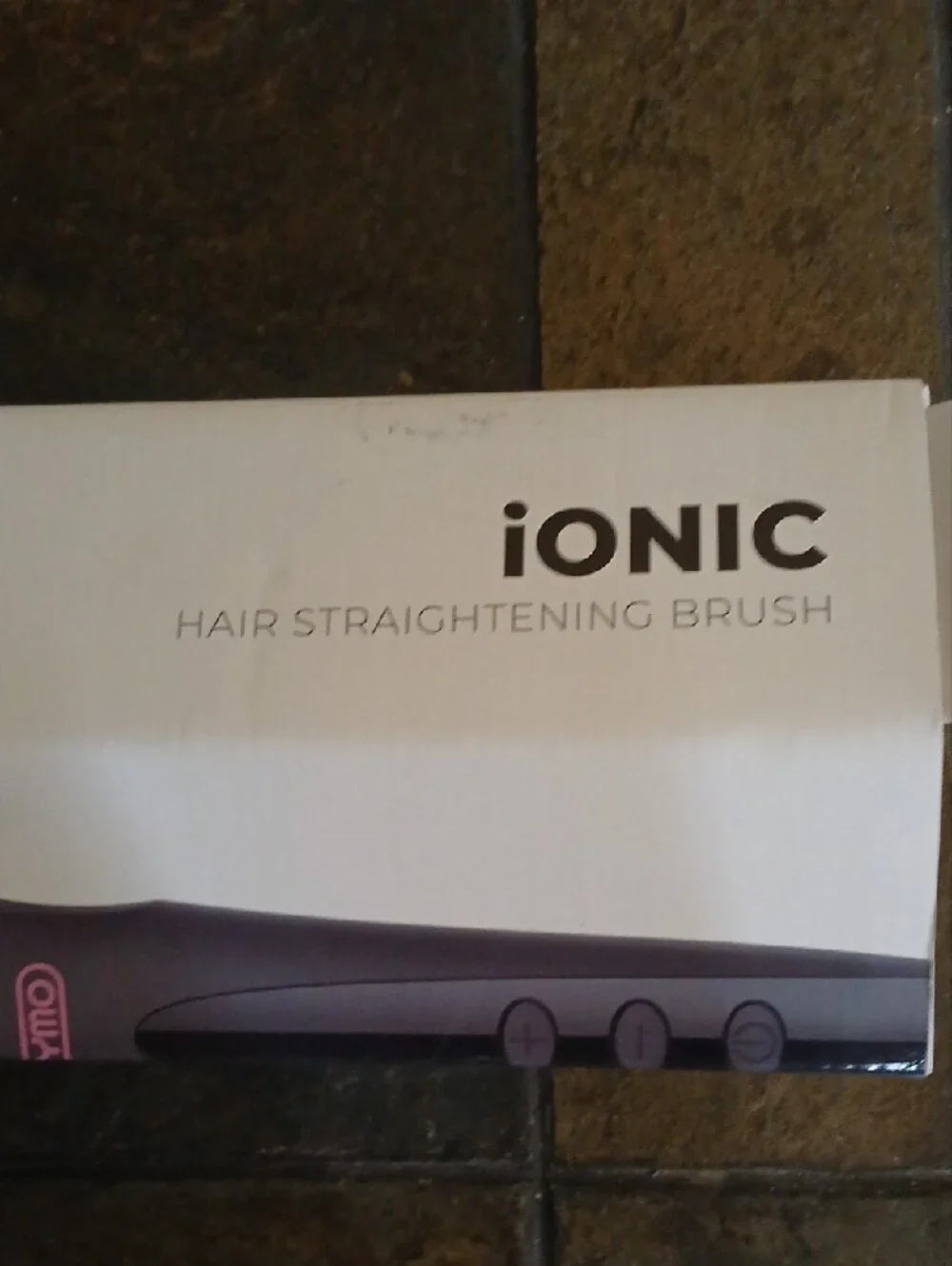 TYMO Pink and Black Ionic Hair Straightening Brush